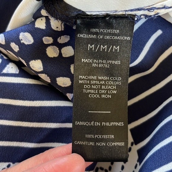 NATORI Kabuki Zip Caftan in Mixed Print Size Medium - Picture 15 of 15